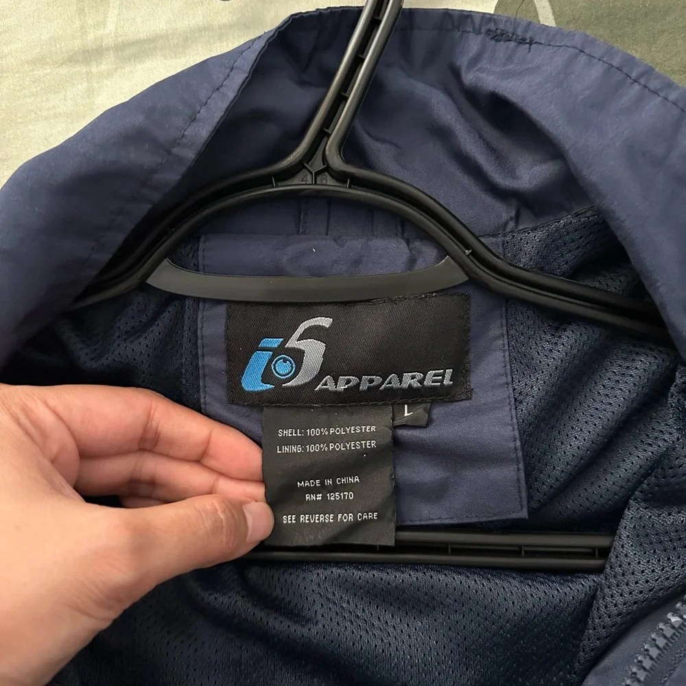 Blue windbreaker - Picture 3 of 3